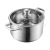 Household Thickened Compound Bottom 304 Stainless Steel Milk Pot Single Handle Double Ear Induction Cooker Opening Event Gift Soup Pot