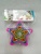 5pc Plastic Cake Mold Love Christmas Tree Villain round Pattern Five-Pointed Star Square