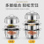 Stainless Steel Steamer 304 Steamer Double-Layer Steamer Household Three-Layer Soup Steam Pot Movable Gift Pot Induction Cooker