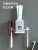 No Fear of Water Accumulation, Dust-Proof, Dust-Proof, No Damage to the Wall, Punch-Free Wall-Mounted Toothbrush Holder