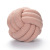 Hand-Woven Knotted Ball Pillow Lambswool Roll Pillow Couch Pillow Living Room round Spherical Cushion Bedside Backrest