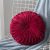 Cross-Border Hot Netherlands Velvet Pumpkin Cushion Solid Color Nordic Style Handmade Pleated Cushion Bay Window Wheel Pillow