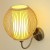 Creative New Chinese Wall Lamp Southeast Asian Living Room Bedside Lamp Bedroom Wall Lamp Modern Stairs Japanese Style Aisle Light