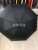 75cm X8 Open Automatic Fiber Umbrella Stand Spray Paint Cloth Black Umbrella