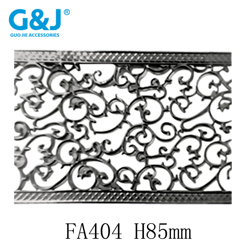 镂空花纹线条冲压花边家居摆件壁钟挂饰金属花边板条冲压模