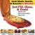 Red Copper 5 Minute Chef Heating Frying Pan Electric Barbecue Pan Pizza Machine Non-Stick Pan Oven