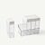 Household Kitchen Utensils Salt, Sugar, and Monosodium Glutamate Four-Grid Storage Spice Box Combination Set Multi-Grid Seasoning Jar Seasoning Box