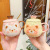 INS Korean Cute Bear Crown Ceramic Cup Personality Creative Trend Coffee Cup Cartoon Animal Mug