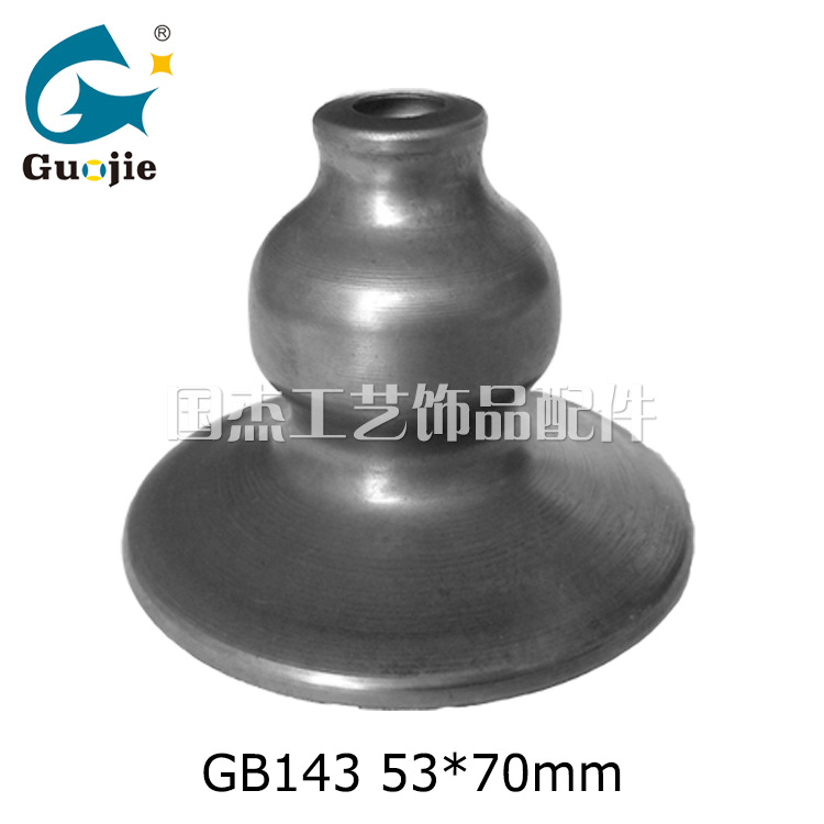 GB143 金属桌面工艺品小台灯金属葫芦形小底座 拉伸旋压插花配件