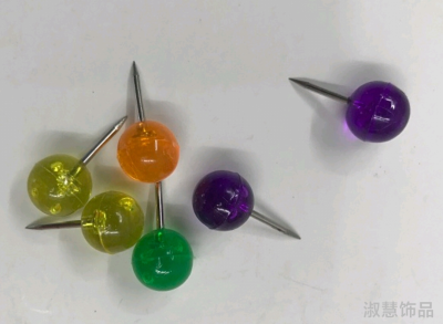 Shuhui Ornament Special-Shaped Push Pin, Clip (Environmental Protection, Electrophoresis)