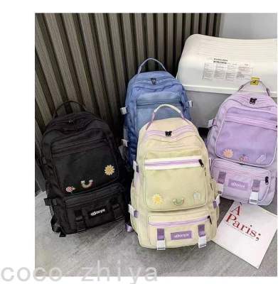 Men Fashion Brands Large Capacity travel Bag Backpack Men's Japanese Ins Women's Trendy Cool Schoolbag College Student