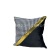 Hot Sale PU Leather Gold Bar Stitching Houndstooth Pillow Cover Netherlands Velvet Silver Cushion Sofa Backrest Home Soft Decoration