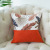 American Country Nordic Bed Backrest Office Pillow Cover Chenille Leaf Stitching Cushion Cover Wholesale