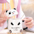 Creative Three-Dimensional Cartoon Panda Mug Couple Water Cup Household Coffee Cup Breakfast Cup Gifts for Men and Women Cup