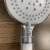 Filter Water Purification Electroplating Handheld Supercharged Shower Head 5 Functions Pp Cotton Filter Element