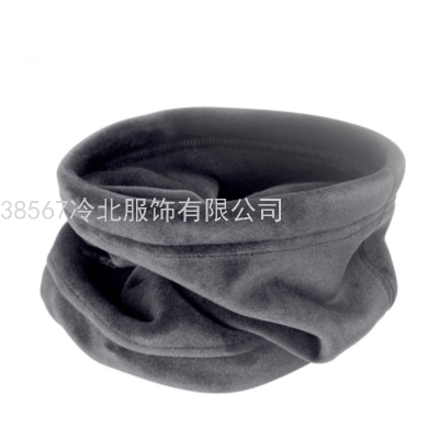 2024 Winter Unisex New Fleece-Lined European and American Scarf Scarf Outdoor Bandana Warmer Neck Hat Scarf
