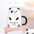 Creative Three-Dimensional Cartoon Panda Mug Couple Water Cup Household Coffee Cup Breakfast Cup Gifts for Men and Women Cup