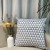 New Triangle Black and White Stitching Pillow Cover Geometric Figure Throw Pillowcase Linen American Cushion Cover Wholesale