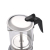 New Design 6 Cup Pyrex Glass Stainless Steel Coffee Moka Pot