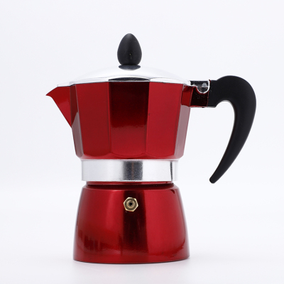 6 Cups Espresso Stainless Steel Coffee Pot Aluminum Coffee M