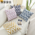 2022 Amazon Home Geometric Figure Simple Printing Outdoor Waterproof Pillow Cover Sofa Chair Cushion Cover H