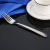 SOURCE Factory High-Grade Hollow Handle Tableware 304 Stainless Steel Western Tableware Knife, Fork and Spoon Tableware Set