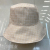 Spring 2022 New Korean Style Cotton and Linen Fashion Reversible Bucket Hat Bucket Hat, Hat Brim Can Be Folded Freely
