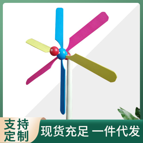 bamboo products bamboo windmill cartoon colorful windmill outdoor diy toy craft gift bamboo windmill