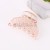Sweet and Simple Translucent Women's Grip Back Head Updo Hair Claw Hair Accessories All-Match Hair Accessory Hairpin Wholesale Factory