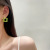 Green Earrings