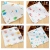 Cartoon Six-Layer Gauze Printed Square Scarf Saliva Towel