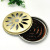 Mosquito Incense Holder with Lid Mosquito Coil Tray Gray Tray Portable Serrated Mosquito Repellent Tray with Lid Mosquito Smudge Box Mosquito Coil Holder