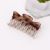 Korean Style Leopard Print Transparent Catch Gap Former Red/Large Size Back Head Updo Hairpin Shark Hairpin Hair Clip Wholesale