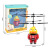 Cross-Border New Arrival Space Small Yellow Duck Aircraft Induction Vehicle Children's Stall Toys Wholesale