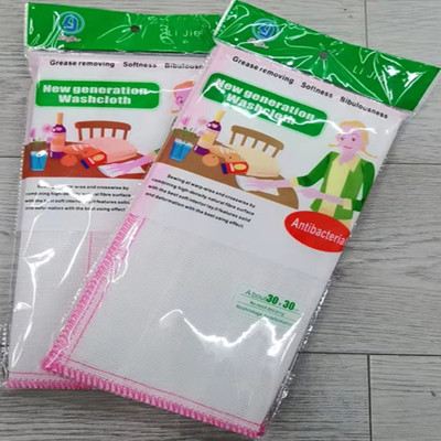 English Packing Bag Rag Absorbent Lint-Free Oil-Free Dishcloth Pure Cotton Towel Kitchen Dedicated Home Tool