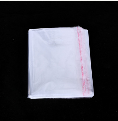 Factory in Stock Double Layer 5 Silk Transparent OPP Bag Plastic Bag Clothing Ornament Self-Adhesive Sticker Closure Bags