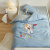 2022 Children's Kindergarten Duvet Three-Piece Set Class A Cotton Yarn-Dyed Washed Baby Nap Special Quilt Cover Set