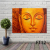 Religious Buddha Head Hanging Painting Meaning Wall Painting Buddhist Decorative Painting Buddhist Hall Buddha Head Buddha Hand Spray Painting Freehand Canvas Painting