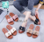 Spot Supply Stylish Women's Sandals Internet Hot Shoes Slippers for Outerwear