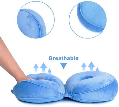 Amazon Hot Selling Multi-Functional Plush Hip Cushion Folding Cushion Dual-Use Cushion Pillow Headrest