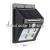 New Solar Wall Lamp Cob Solar Human Body Induction Wall Lamp Courtyard Wall Lamp Solar Wall Lamp Outdoor