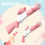 New Hot Sale Internet Celebrity 10-Hole Laifu Bubble Gun Short Blue Pink