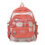 2022 New Student Backpack Bunny Fresh Junior High School Student All-Match High School Large-Capacity Backpack Travel