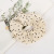 New Fashion All-Match Polka Dot Hair Band Korean Style Hair Tie Top Cuft Wholesale Women's Fabric Large Intestine Ring