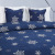 Home Textile Snowflake Christmas Three-Piece Quilt Active Printing and Dyeing Computer Embroidery Factory Wholesale