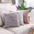 Double-Sided Feather Bronzing Plush Pillowcase Cross-Border Amazon Home Nordic Sofa Cushion Office Cushion Cover