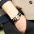 Ornament Twelve Constellation Cross-Border Hot Simple Cattle Leather Bracelet Woven Couple Genuine Leather Layered Retro