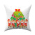 Cross-Border Amazon Christmas Pillow Christmas Elk Letter Pillow Couch Pillow Christmas Pillow Cover