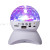 Factory Direct Sales Led Bluetooth Speaker Projection Lamp Household Night Light Colorful Rotating Crystal Magic Ball Light Flash Lamp