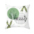 Cross-Border Home Ins Fresh Peach Skin Fabric Pillow Cover Custom Nordic Summer Green Plant Cushion Throw Pillowcase